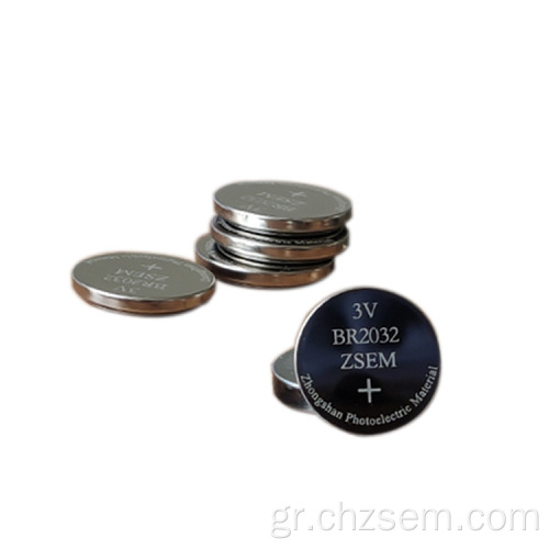Τύπος νομισμάτων Λιθίου Φθορίδιο Κλειδιά μπαταρίας άνθρακα